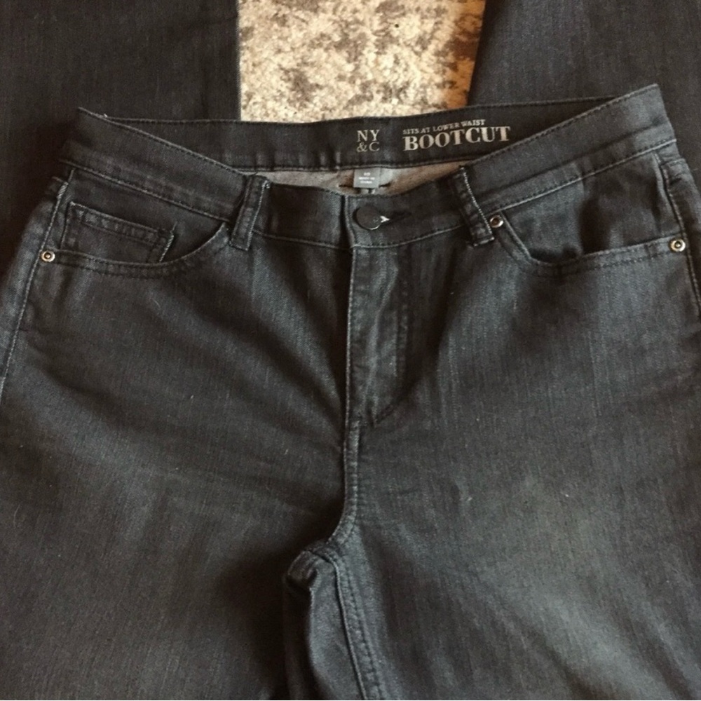 NEW YORK & COMPANY Black Wash Jeans